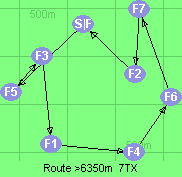 Route >6350m  7TX